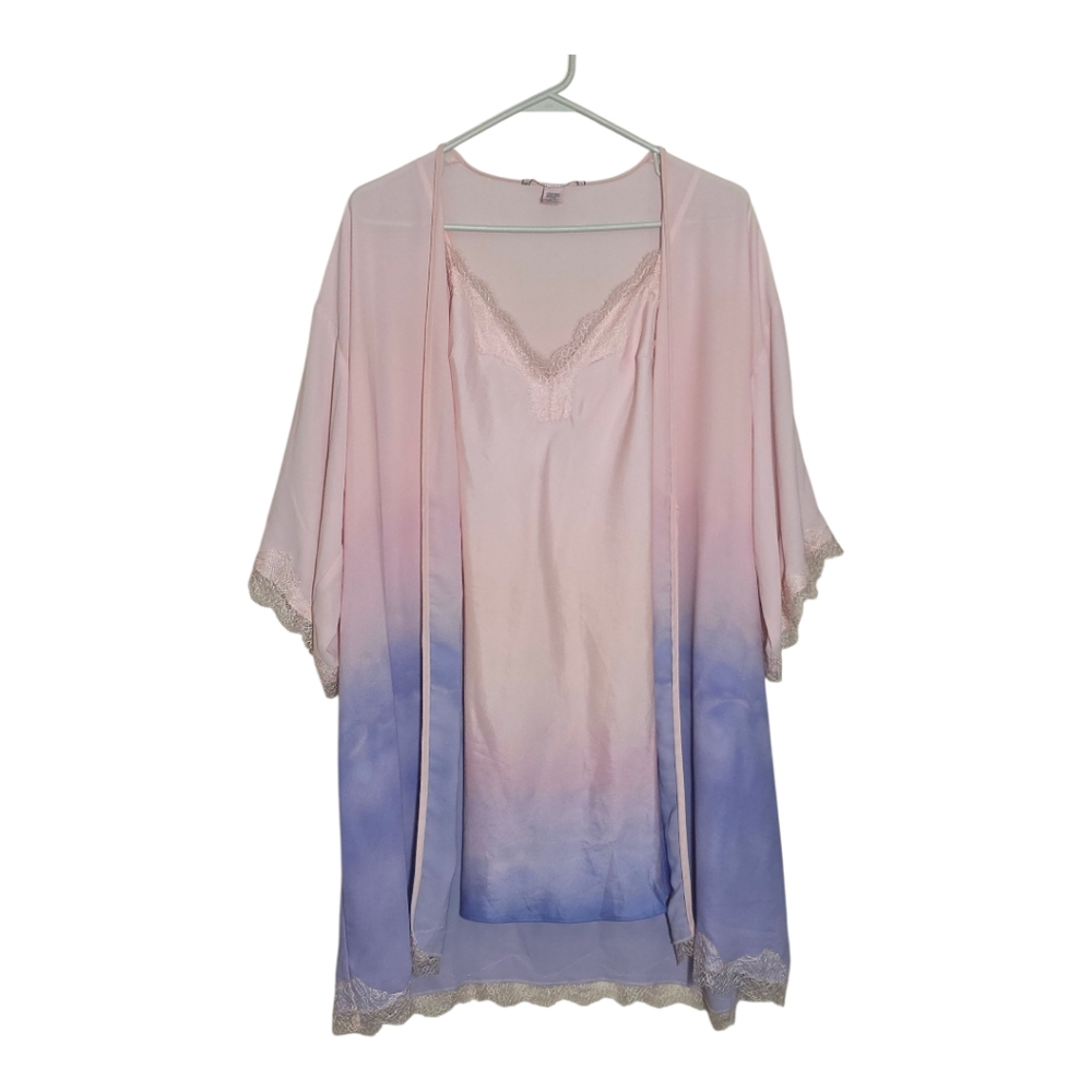 Victoria's Secret XS Nightgown And Robe Ombre